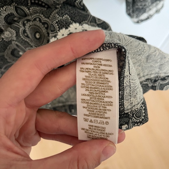 Free People Embroidered Boho Mini Dress - Picture 7 of 9